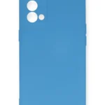 Uray store Oppo Reno 5 Pro Kılıf Nano içi Kadife Silikon - Mavi