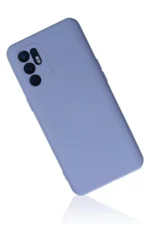 Uray store Oppo Reno 6 Kılıf Nano içi Kadife Silikon - Lila - Görsel 2