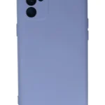 Uray store Oppo Reno 6 Kılıf Nano içi Kadife Silikon - Lila