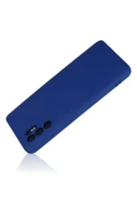 Uray store Oppo Reno 6 Kılıf Nano içi Kadife Silikon - Mavi - Görsel 3