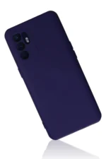 Uray store Oppo Reno 6 Kılıf Nano içi Kadife Silikon - Mor - Görsel 2