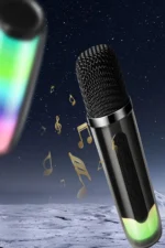 Uray store Pluse 7 Mikrofonlu RGB Kablosuz Hoparlör - Beyaz - Görsel 2