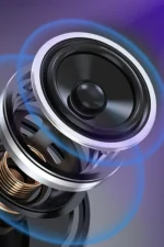Uray store Pluse 7 Mikrofonlu RGB Kablosuz Hoparlör - Beyaz - Görsel 4