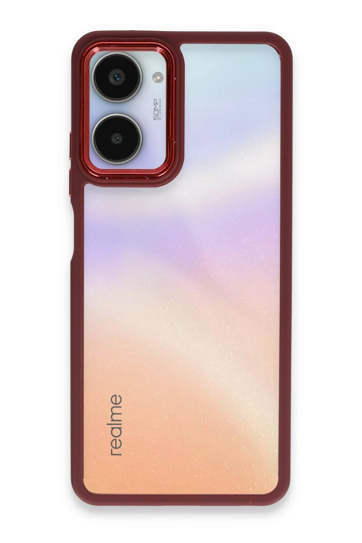 newface-realme-10-pro-5g-kilif-dora-kapak-kirmizi-default Uray store Realme 10 Pro 5G Kılıf Dora Kapak - Kırmızı - Görsel 1