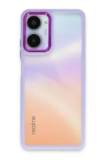 Uray store Realme 10 Pro 5G Kılıf Dora Kapak - Lila