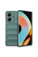 Uray store Realme 10 Pro 5G Kılıf Optimum Silikon - Koyu Yeşil