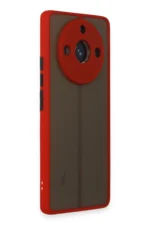 Uray store Realme 11 Pro Kılıf Montreal Silikon Kapak - Kırmızı - Görsel 2