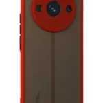 Uray store Realme 11 Pro Kılıf Montreal Silikon Kapak - Kırmızı