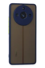 Uray store Realme 11 Pro Kılıf Montreal Silikon Kapak - Lacivert