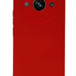 Uray store Realme 11 Pro Kılıf Nano içi Kadife Silikon - Kırmızı