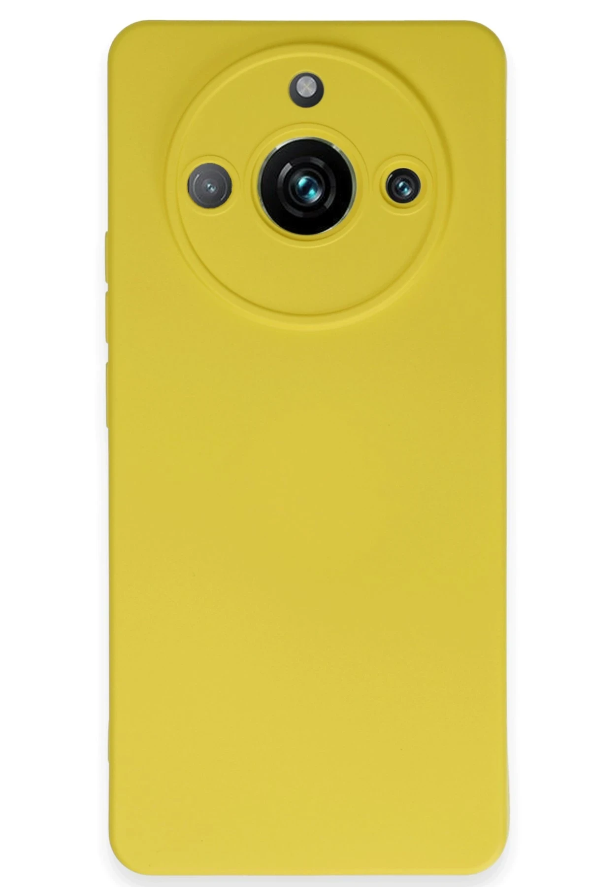newface-realme-11-pro-kilif-nano-ici-kadife-silikon-sari-default Uray store Realme 11 Pro Kılıf Nano içi Kadife Silikon - Sarı - Görsel 1