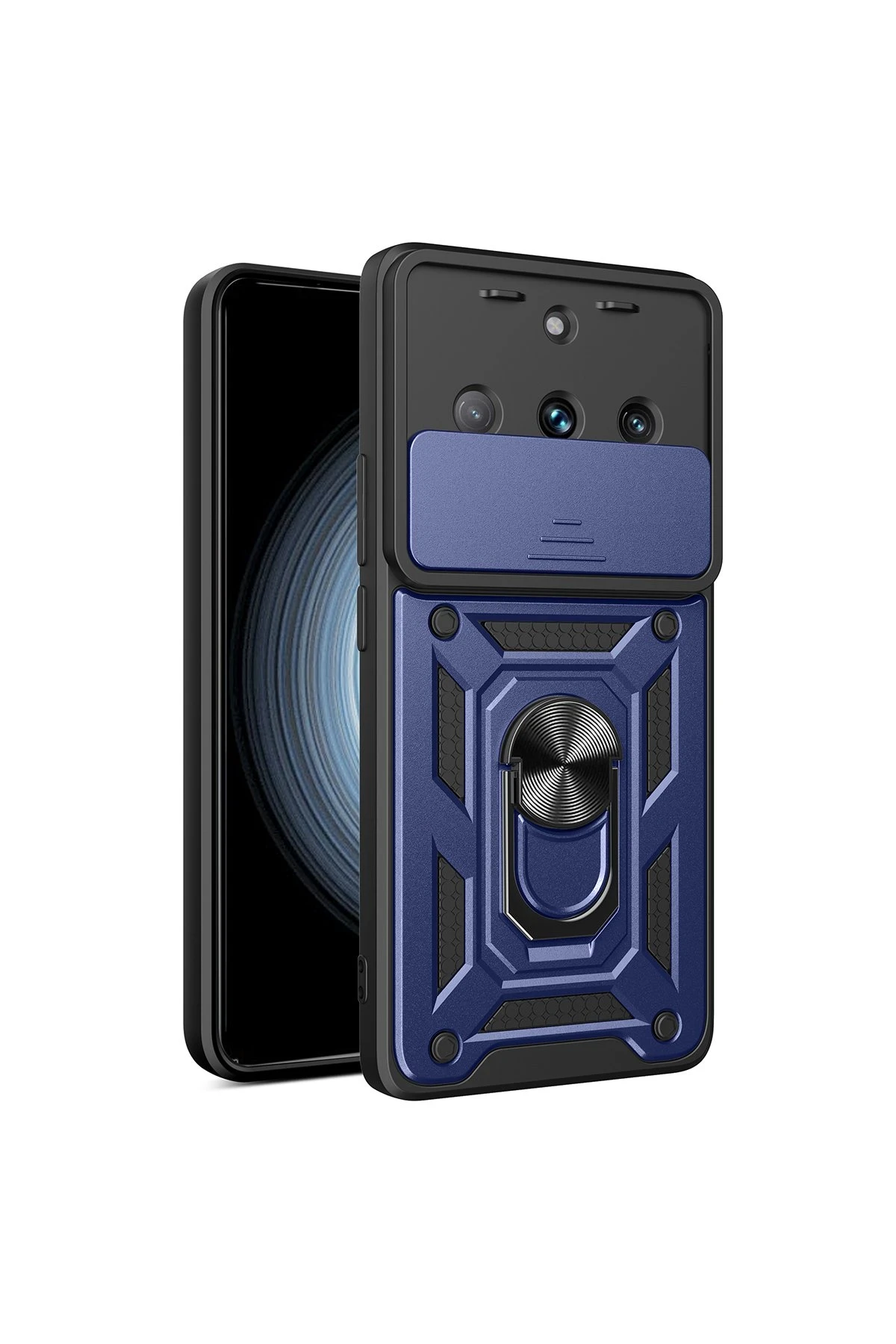 newface-realme-11-pro-kilif-pars-lens-yuzuklu-silikon-lacivert-default Uray store Realme 11 Pro Kılıf Pars Lens Yüzüklü Silikon - Lacivert - Görsel 1