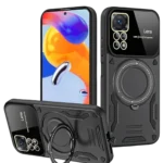 Uray store Realme 11 Pro Plus Joy Lens Standlı Kapak - Siyah
