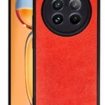 Uray store Realme 12 5G Kılıf Aras Deri Kapak - Kırmızı