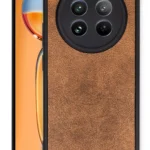 Uray store Realme 12 5G Kılıf Aras Deri Kapak - Taba