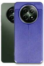 Uray store Realme 12 5G Kılıf Auto Focus Kapak - Lacivert - Görsel 2