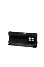 Uray store Realme 12 5G Kılıf Flip Cover - Siyah - Görsel 3