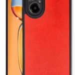 Uray store Realme 12 Lite Kılıf Aras Deri Kapak - Kırmızı