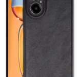 Uray store Realme 12 Lite Kılıf Aras Deri Kapak - Siyah