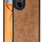 Uray store Realme 12 Lite Kılıf Aras Deri Kapak - Taba