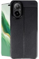 Uray store Realme 12 Lite Kılıf Auto Focus Kapak - Siyah