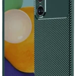 Uray store Realme 12 Lite Kılıf Auto Focus Karbon Kapak - Koyu Yeşil
