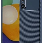 Uray store Realme 12 Lite Kılıf Auto Focus Karbon Kapak - Lacivert