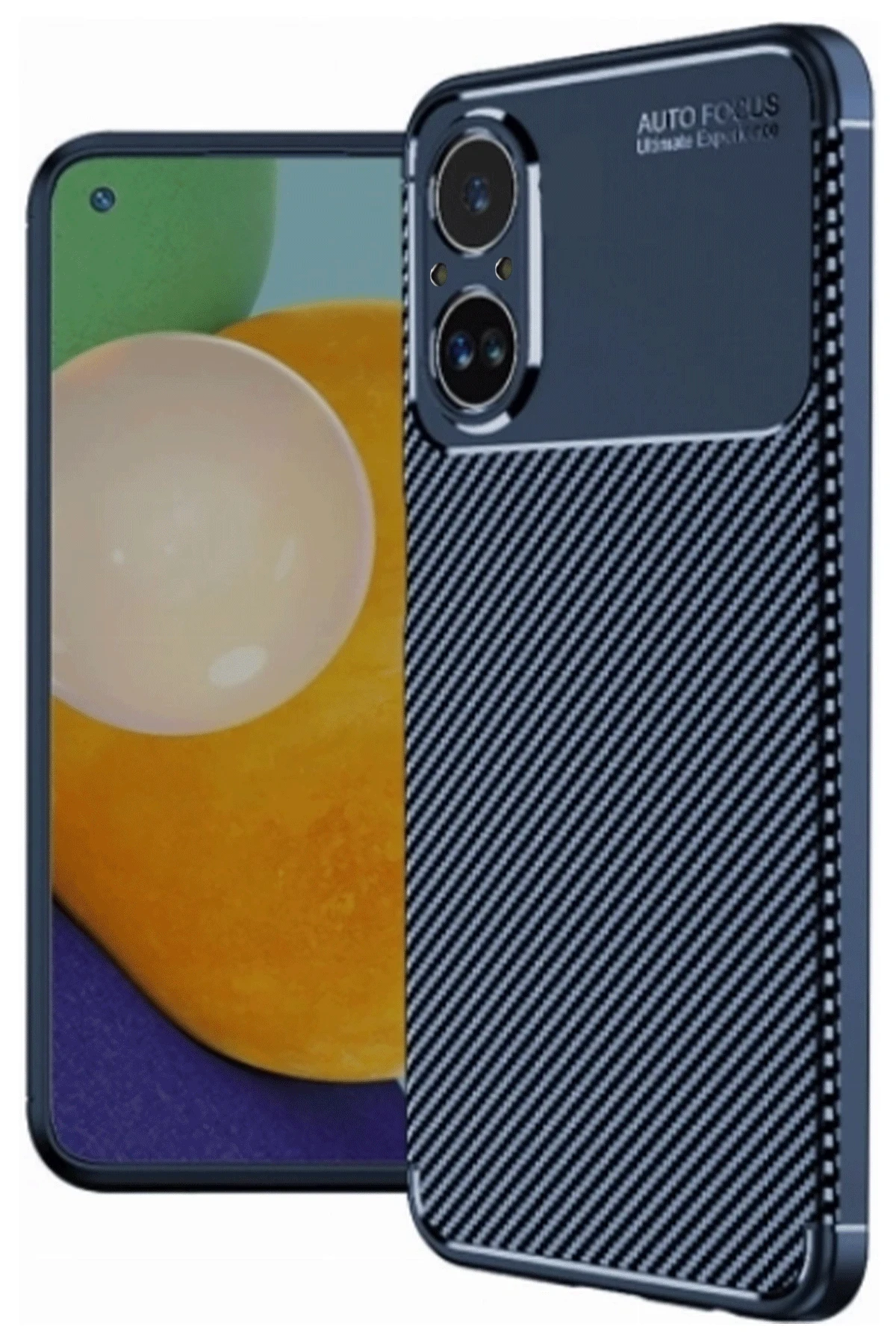 newface-realme-12-lite-kilif-auto-focus-karbon-kapak-lacivert-default Uray store Realme 12 Lite Kılıf Auto Focus Karbon Kapak - Lacivert - Görsel 1