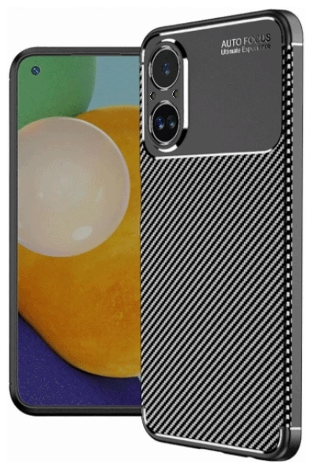 newface-realme-12-lite-kilif-auto-focus-karbon-kapak-siyah-default Uray store Realme 12 Lite Kılıf Auto Focus Karbon Kapak - Siyah - Görsel 1