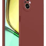 Uray store Realme 12 Lite Kılıf First Silikon - Bordo