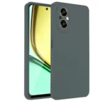 Uray store Realme 12 Lite Kılıf First Silikon - Koyu Yeşil