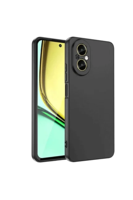 Uray store Realme 12 Lite Kılıf First Silikon - Siyah