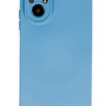 Uray store Realme 12 Lite Kılıf Nano içi Kadife Silikon - Mavi