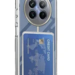 Uray store Realme 12 Pro Kılıf Kart Şeffaf Silikon - Şeffaf