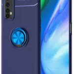 Uray store Realme 7 Kılıf Range Yüzüklü Silikon - Mavi