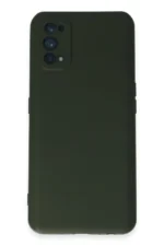 Uray store Realme 7 Pro Kılıf Nano içi Kadife Silikon - Koyu Yeşil