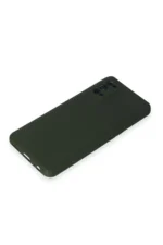 Uray store Realme 7 Pro Kılıf Nano içi Kadife Silikon - Koyu Yeşil - Görsel 4