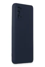 Uray store Realme 7 Pro Kılıf Nano içi Kadife Silikon - Lacivert - Görsel 2