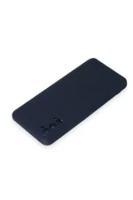 Uray store Realme 7 Pro Kılıf Nano içi Kadife Silikon - Lacivert - Görsel 3
