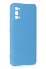 Uray store Realme 7 Pro Kılıf Nano içi Kadife Silikon - Mavi - Görsel 2