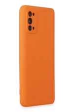 Uray store Realme 7 Pro Kılıf Nano içi Kadife Silikon - Turuncu - Görsel 2