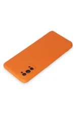Uray store Realme 7 Pro Kılıf Nano içi Kadife Silikon - Turuncu - Görsel 3
