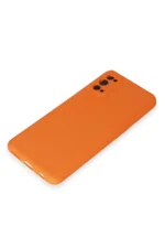 Uray store Realme 7 Pro Kılıf Nano içi Kadife Silikon - Turuncu - Görsel 4
