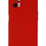 Uray store Realme 9i 4G Kılıf Nano içi Kadife Silikon - Kırmızı