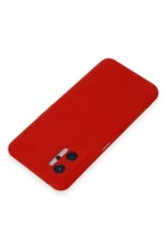Uray store Realme 9i 4G Kılıf Nano içi Kadife Silikon - Kırmızı - Görsel 3