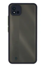 Uray store Realme C11 2021 Kılıf Montreal Silikon Kapak - Lacivert