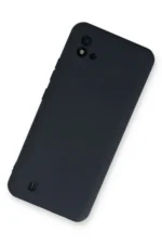 Uray store Realme C11 2021 Kılıf Nano içi Kadife Silikon - Lacivert - Görsel 2