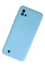 Uray store Realme C11 2021 Kılıf Nano içi Kadife Silikon - Mavi - Görsel 2