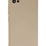 Uray store Realme C11 2021 Kılıf Nano içi Kadife Silikon - Pudra