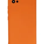 Uray store Realme C11 2021 Kılıf Nano içi Kadife Silikon - Turuncu